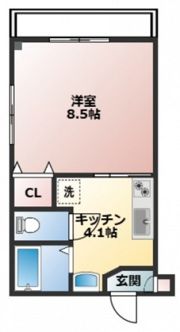 タカマツビルの間取り画像