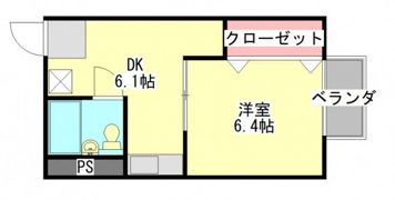 シティハイツ石本の間取り画像