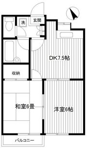 コンフォルト23の間取り画像