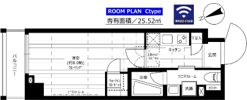ステージファースト世田谷アジールコートの間取り画像