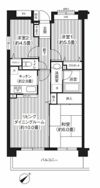 KS桜川の間取り画像