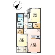 エスポワール ESPOIRの間取り画像