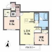 Dreamio堀川小泉の間取り画像