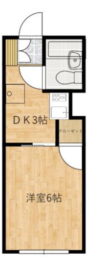 ホワイトコーポの間取り画像