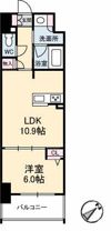 シャーメゾンステージ呉中央の間取り画像