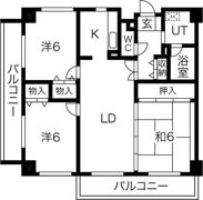 アビタシオン橋本Iの間取り画像