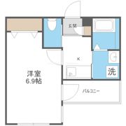 ALEGRIA姫島Ⅱの間取り画像
