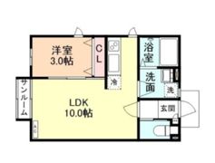 Modern Squareの間取り画像
