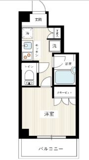 ヴィーブ横浜白楽弐番館の間取り画像