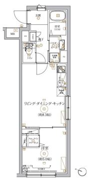 RELUXIA大塚の間取り画像