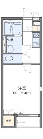 レオネクストブルーインの間取り画像