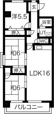 エルスタンザ原の間取り画像