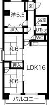 エルスタンザ原の間取り画像