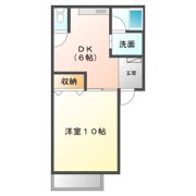 まゆコーポの間取り画像