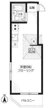 中野一丁目コーポの間取り画像