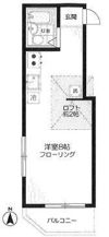 中野一丁目コーポの間取り画像