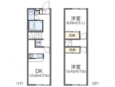 レオパレス古市場3の間取り画像