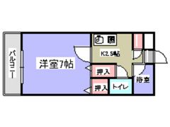 TKビルの間取り画像