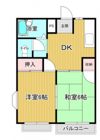 エルディム青原の間取り画像
