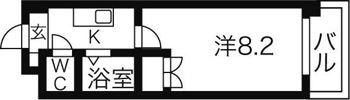 ユング藤原の間取り画像