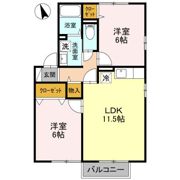リベェルティ A/B/C/Dの間取り画像