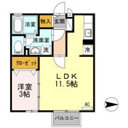 ルミエールⅠの間取り画像