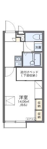 レオパレス宮ノ前1号棟の間取り画像