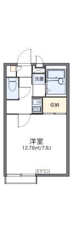 レオパレスアクト六木の間取り画像