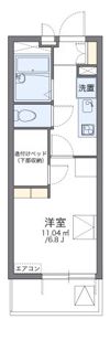 レオパレスオリーブの間取り画像