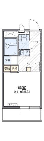 レオパレスエスタ門真の間取り画像