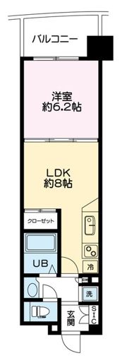コンソラーレ同心の間取り画像