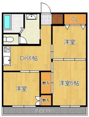 東筑ビルの間取り画像