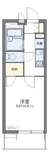レオパレスホワイトヒルズ西生田の間取り画像