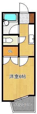 パークヒルJ棟の間取り画像
