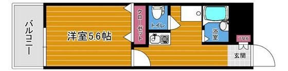 スリム平野の間取り画像
