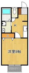 メゾン桜坂の間取り画像