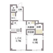 ステラ武蔵小杉の間取り画像
