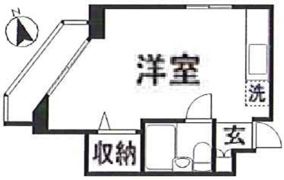 カルチェ羽衣の間取り画像