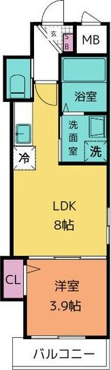 フォーシーズンズ川名の間取り画像