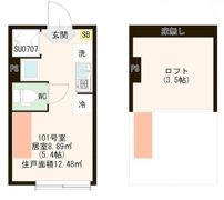 ハーモニーテラス板橋宮本町の間取り画像