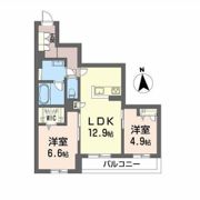 セレーナエルフォの間取り画像