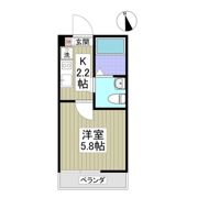 アザーレ・ターコイズの間取り画像