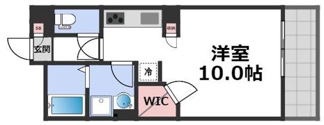 エトワールヴィルーR巽東の間取り画像