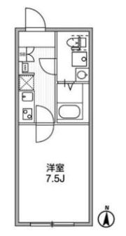 アルティザ西大井ソノリテの間取り画像
