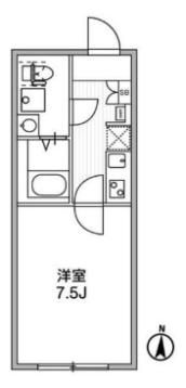 アルティザ西大井ソノリテの間取り画像
