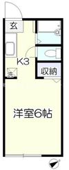 サンハイムKの間取り画像