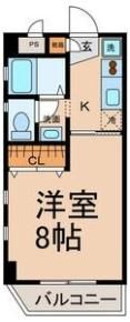 サンハイム長久手の間取り画像