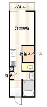 Zoro三筋の間取り画像