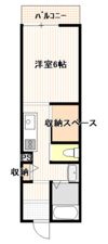 Zoro三筋の間取り画像