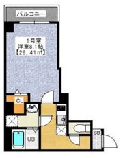 セントハウス横川の間取り画像